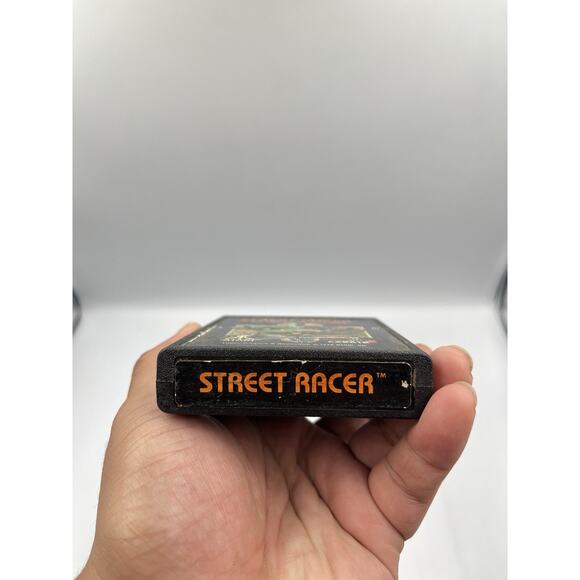 Street Racer (Atari 2600, 1978) Authentic Game Cartridge Tested Cleaned CX-2612 - Picture 2 of 4